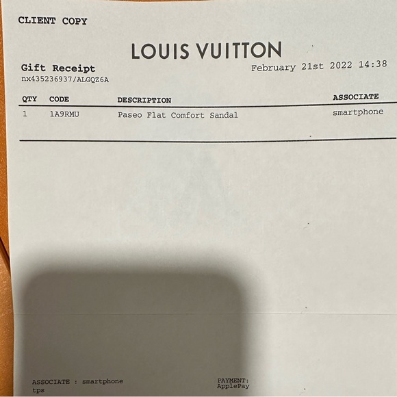 LOUIS VUITTON PASEO FLAT COMFORT SANDAL - Picture 4 of 6